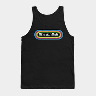 nin ll rainbow retro Tank Top